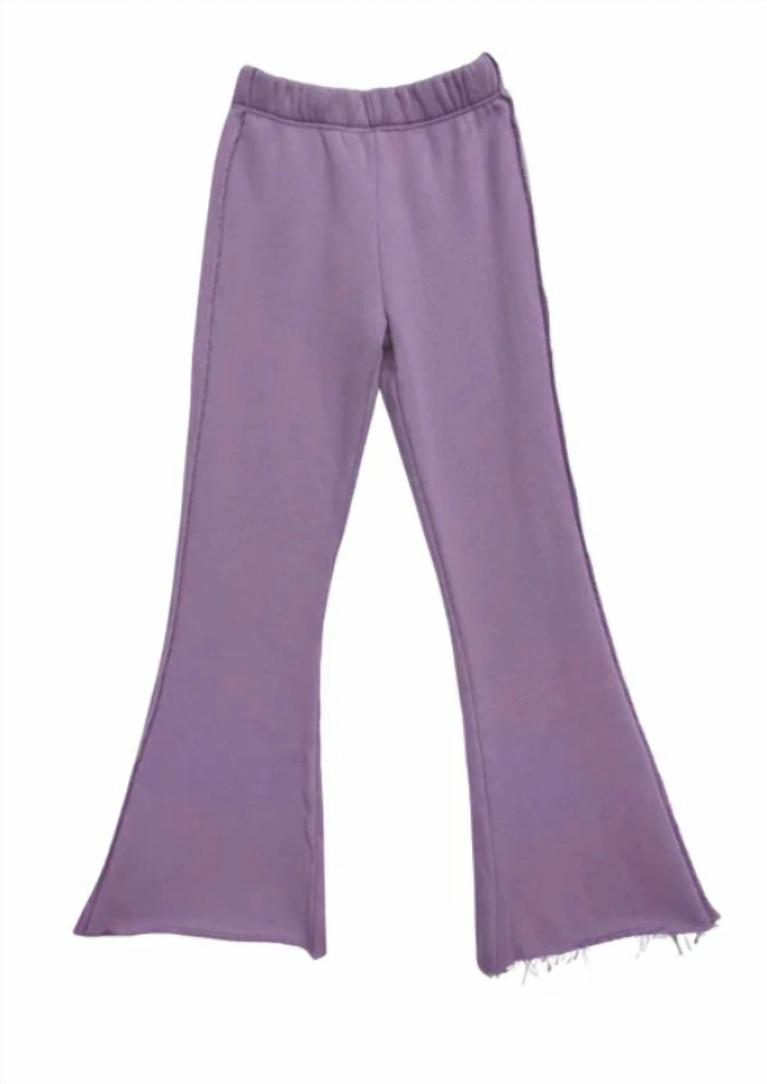 Sporty Comfort Wear Multi Pocket Design Junior Kerry Long Pant In Orchid