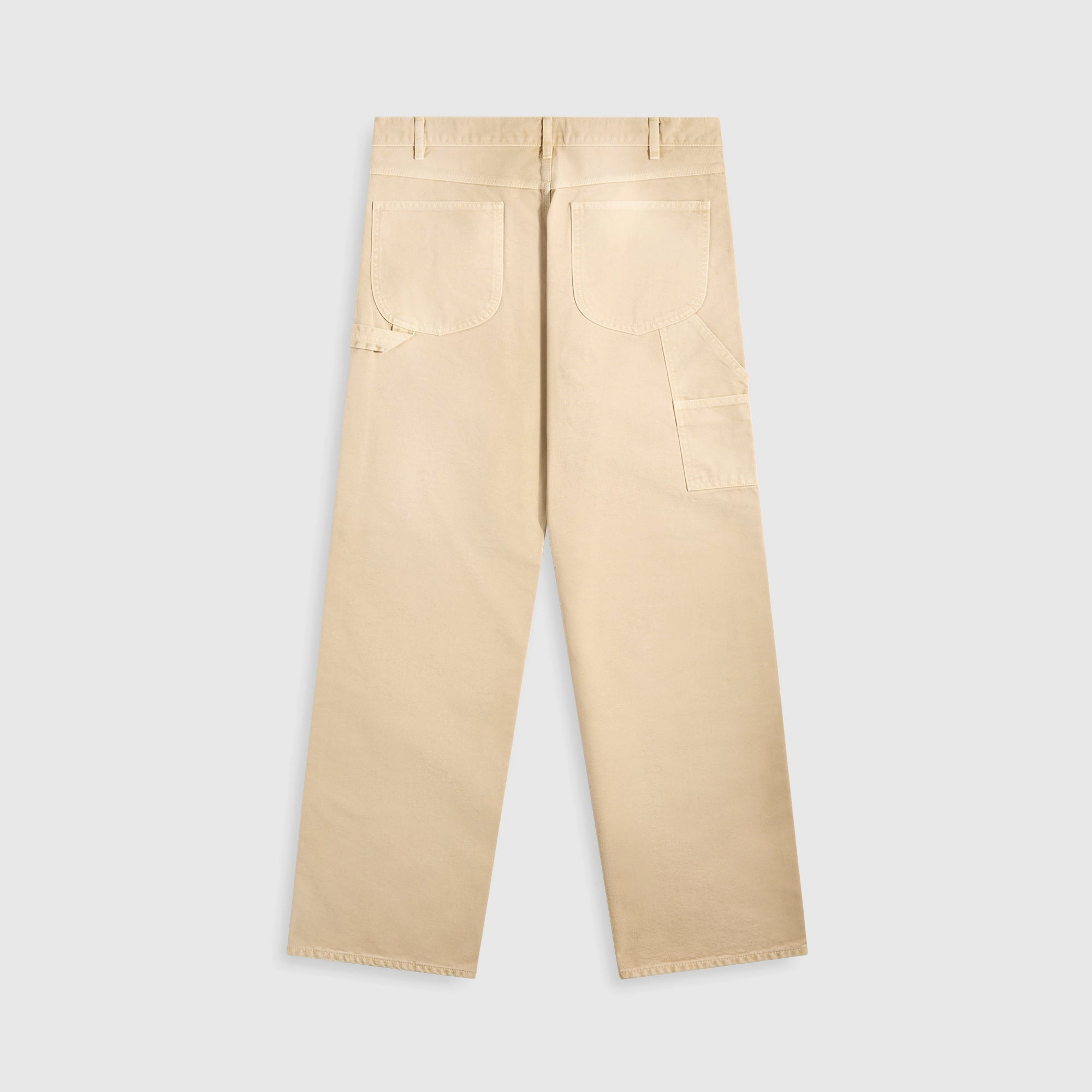 Auralee Organic Cotton Duck Pants - Light Beige Hygienic Inner Layer