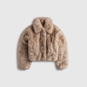ContouredShoulderFit Stand Studio Lena Jacket - Natural