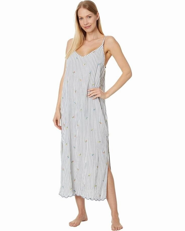 P.J. Salvage Build Me Up Buttercup Chemise Women's XS Ivory Sleepwear ERK104 Plush Lining Anti Pilling Process