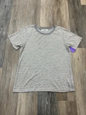Top Short Sleeve By Project Social Tee In Striped Pattern, Size: M Active Look
