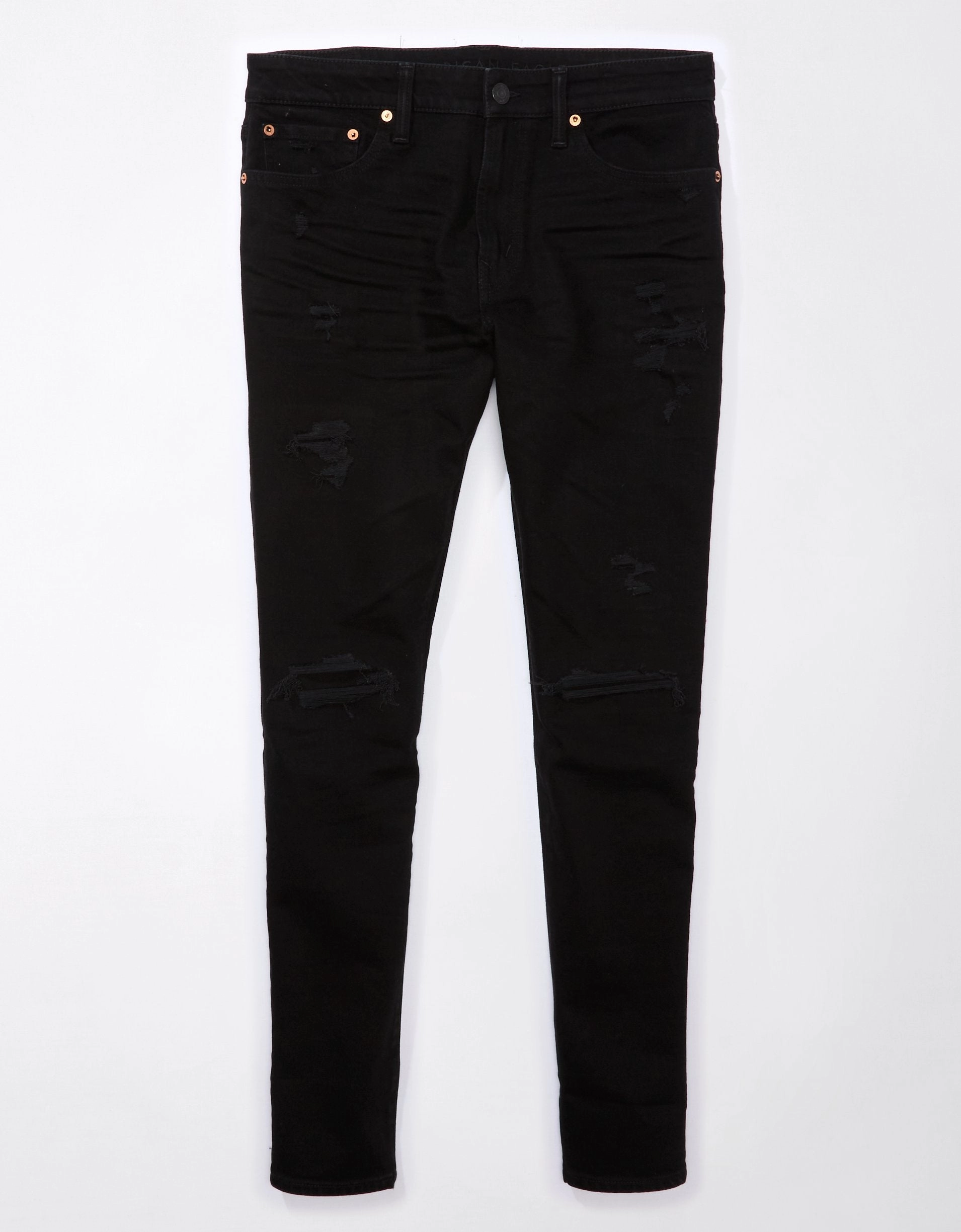 Soft Core AE AirFlex  Patched Ultrasoft Athletic Skinny Jean