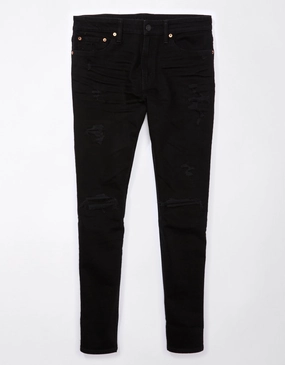 Soft Core AE AirFlex  Patched Ultrasoft Athletic Skinny Jean