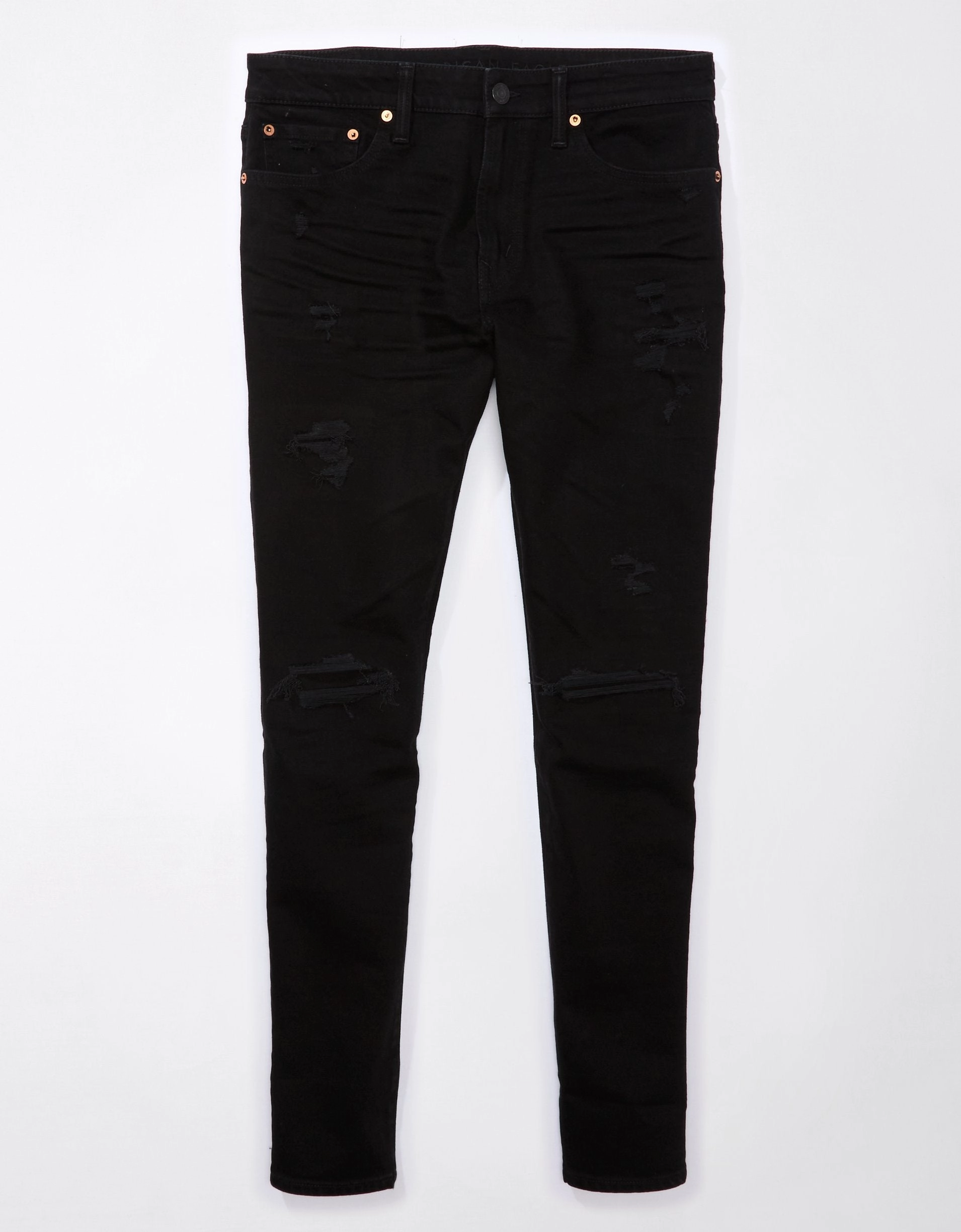 AE AirFlex  Patched Ultrasoft Athletic Skinny Jean Wardrobe Classic