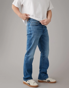 AE AirFlex  Slim Bootcut Jean Zip Fly Closure