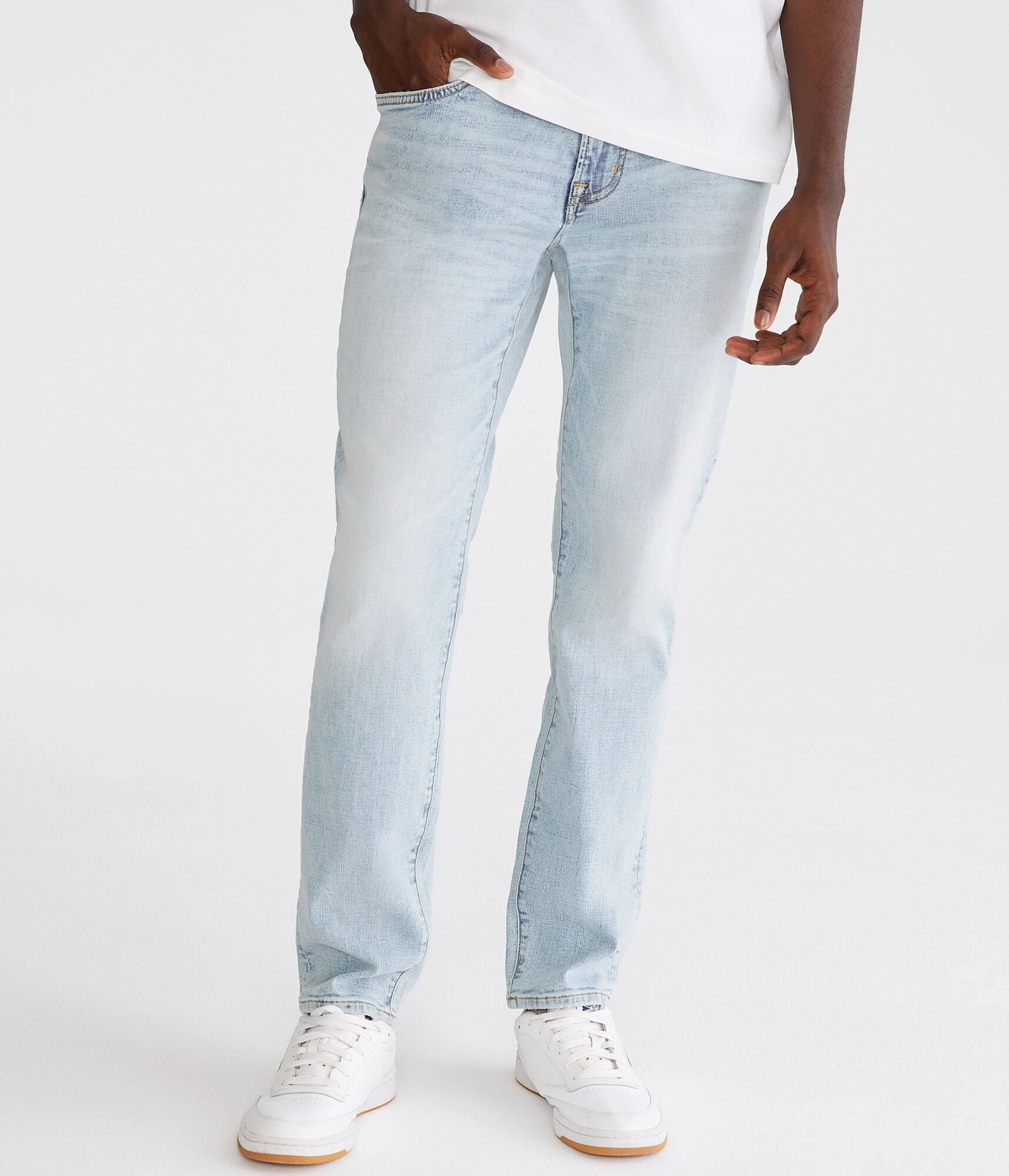 Stretch Fit Denim Lightweight Denim Aeropostale Slim Premium Max Stretch Jean With Coolmax Technology