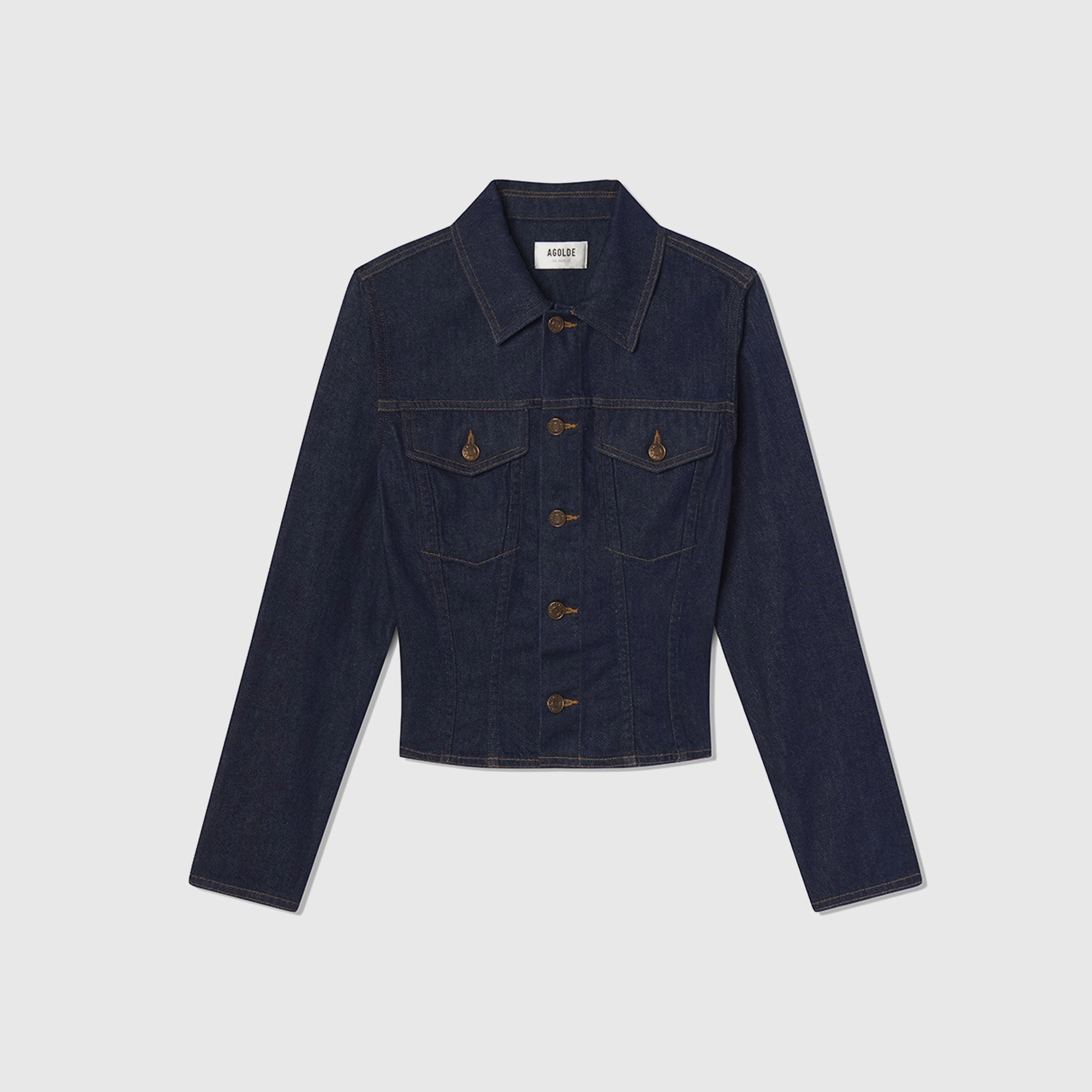 Thermal Lining Agolde Contoured Jacket - Rinse