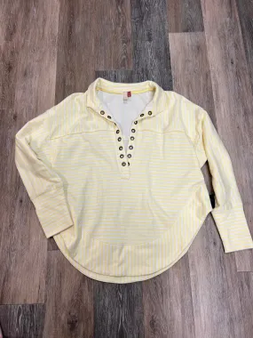 Top Long Sleeve By Pilcro In Striped Pattern, Size: S Relaxed Top