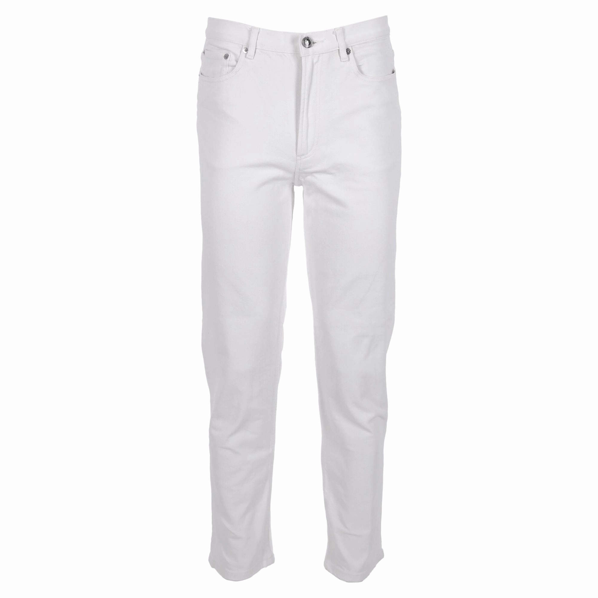 A.P.C. Jean Martin Jeans in White Cotton Cozy Feel Daily Favorite