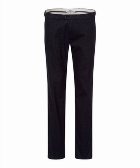 Anti Slip Belt Loops Style Combo Men's Woolook Houndstooth Chuck Five Pocket Trousers In Athletic