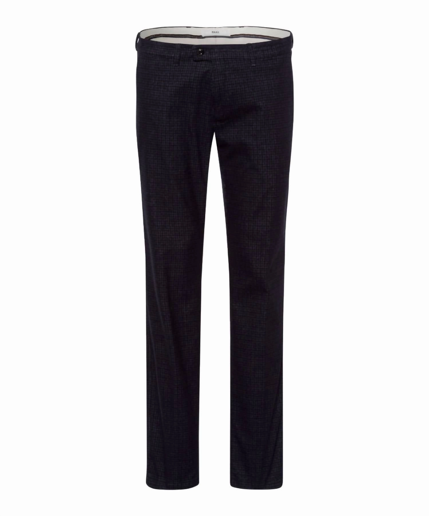 Anti Slip Belt Loops Style Combo Men's Woolook Houndstooth Chuck Five Pocket Trousers In Athletic