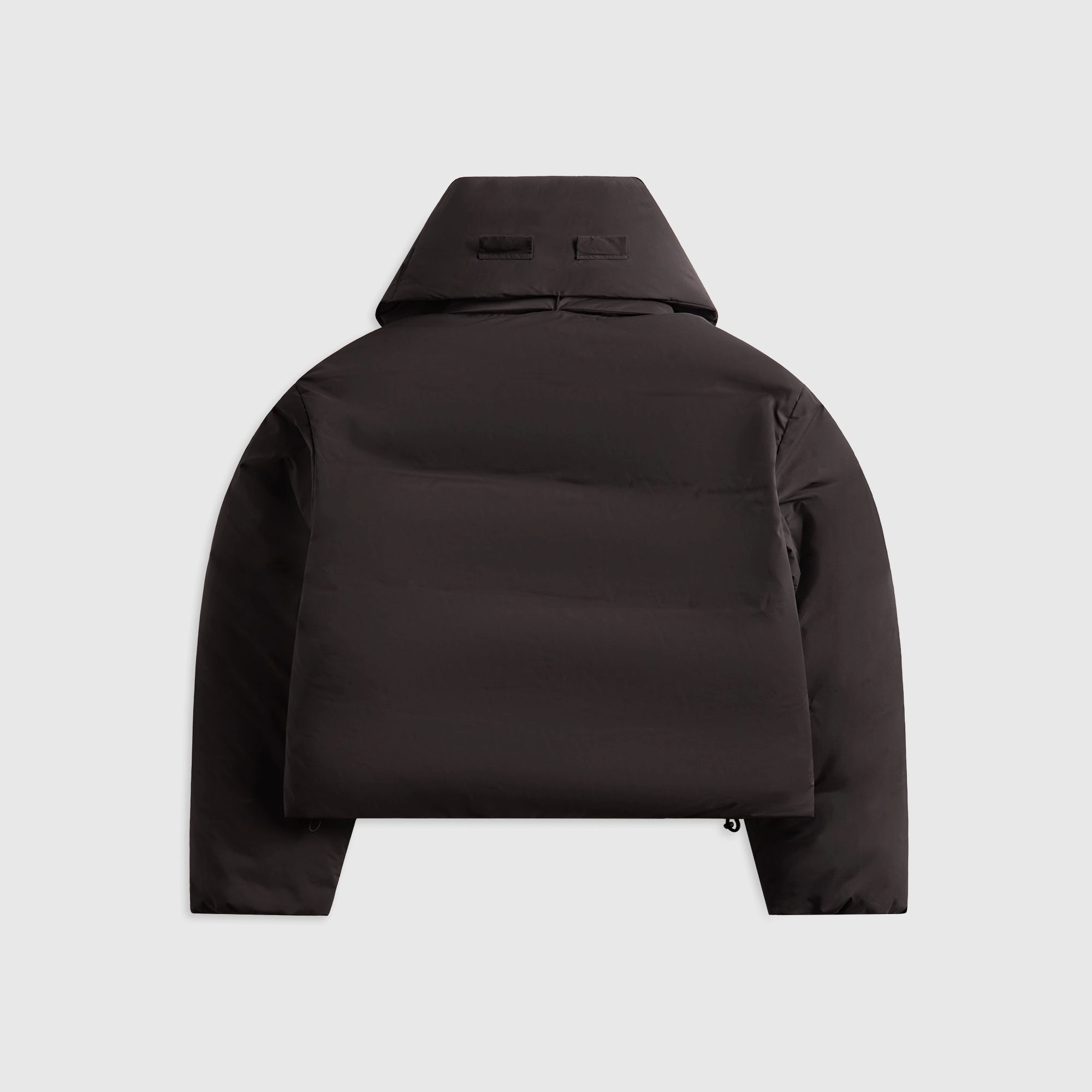WaterRepellentFabric Relaxed Fit Silhouette Alexander Wang Cropped Puffer with Detachable Scarf - Black