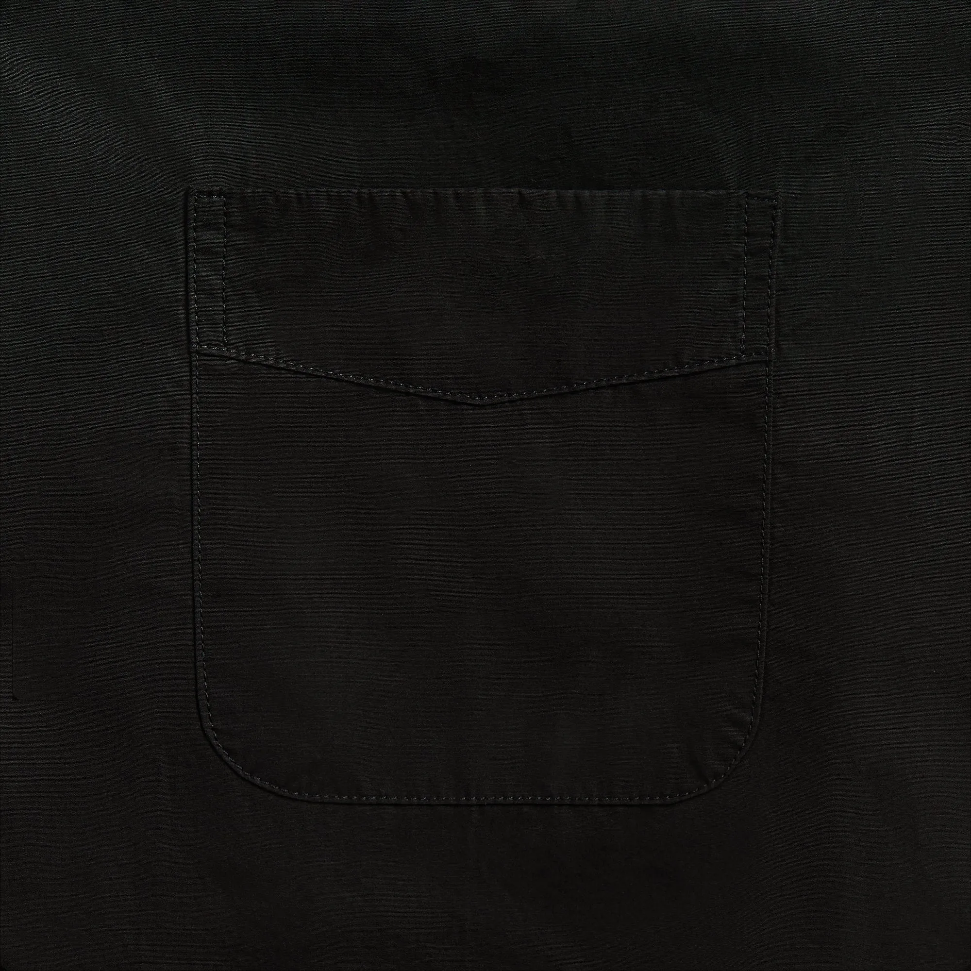 Our Legacy Heusen Shirt  - Black All Day Poplin Standalone Option Slim Silhouette