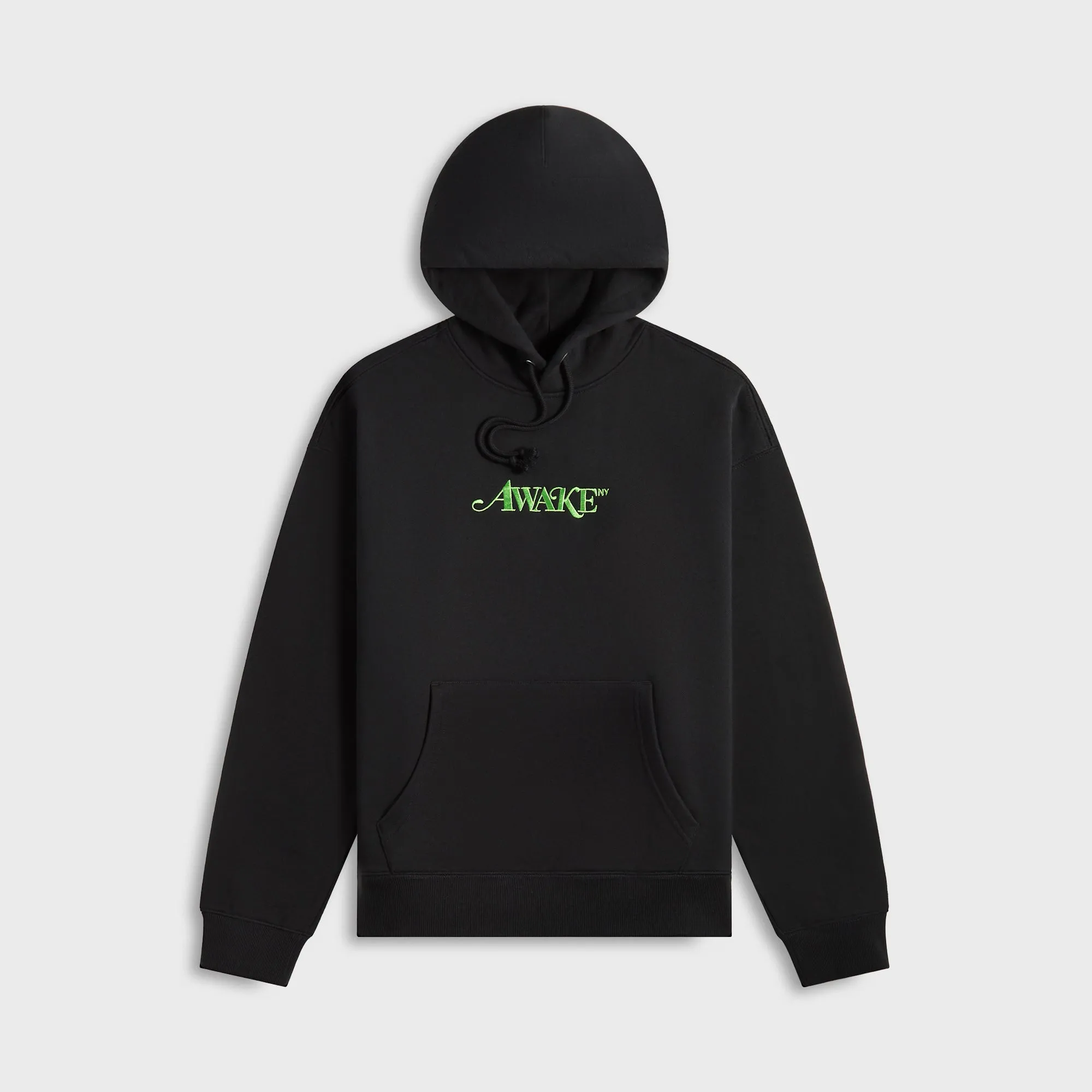 Awake NY Classic Logo Hoodie - Black Sculpture