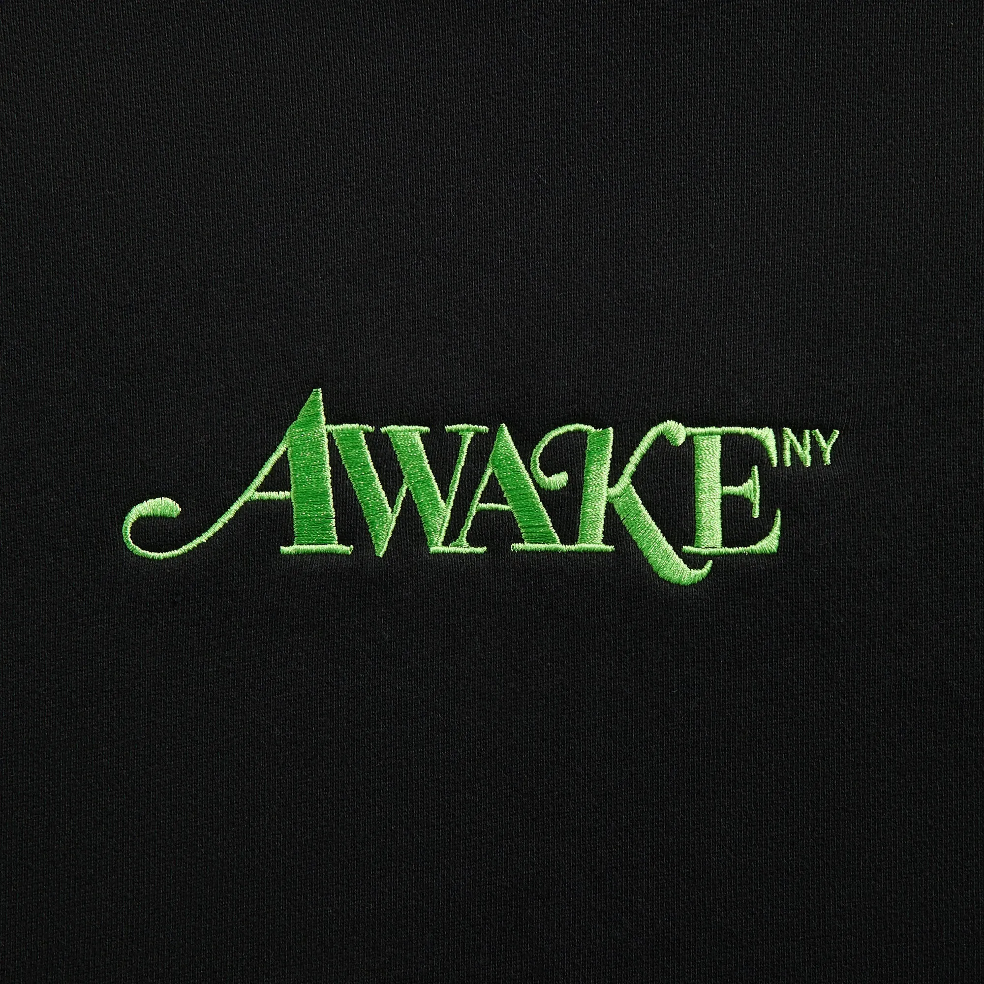 Awake NY Classic Logo Hoodie - Black Living room