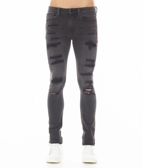 Colorfast Dyeing Method All Occasion Strat Super Skinny Fit Jean In Phantom