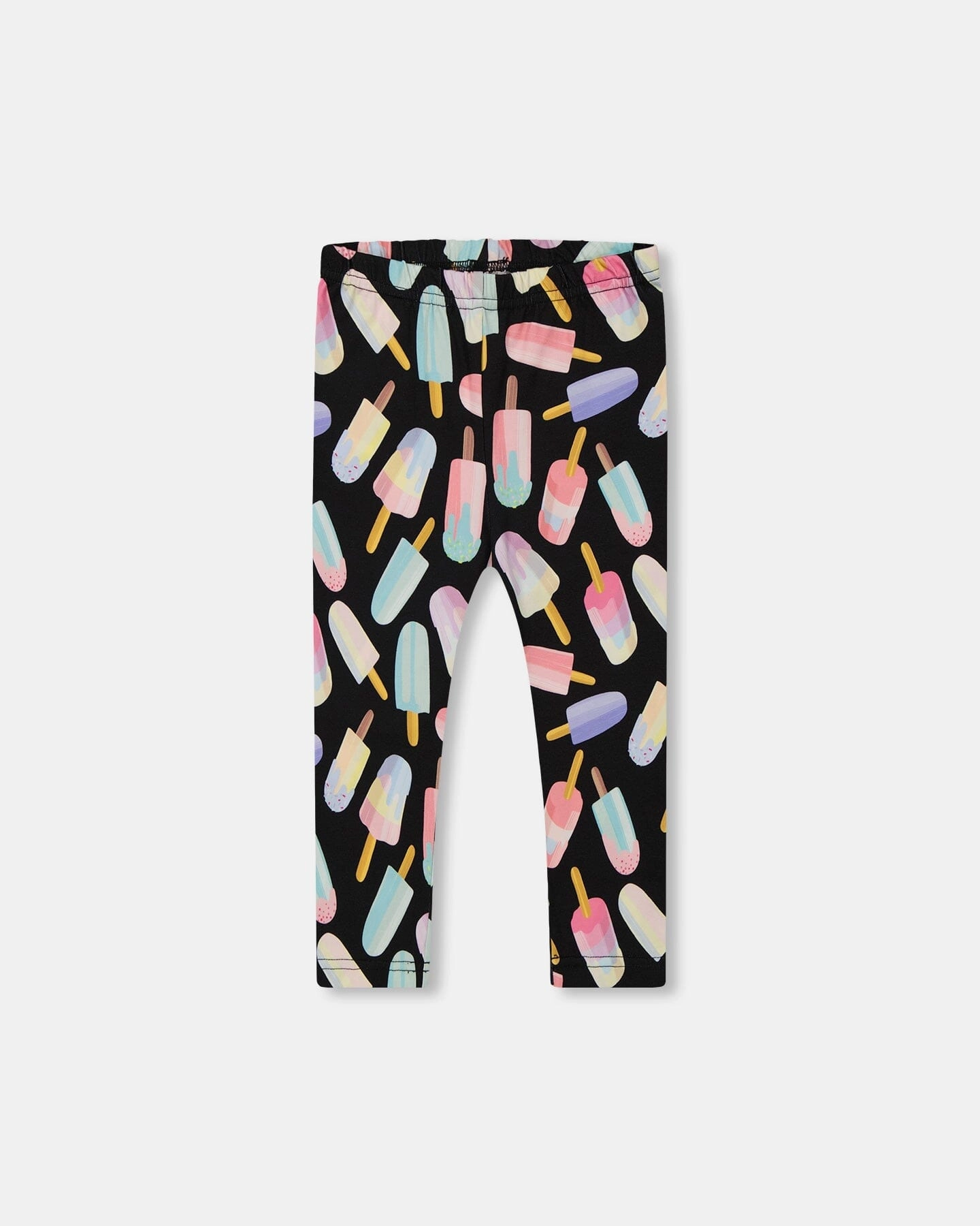 Printed Capri Leggings Ice Lollipops Quick Dry Technology