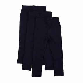 Mightly Girls Navy Leggings LowProfileTopstitching