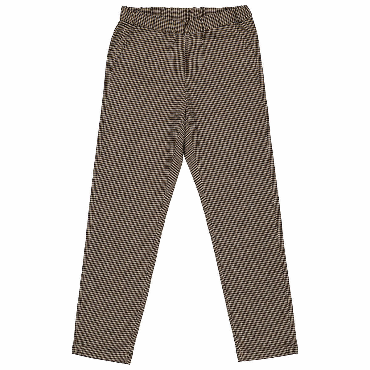 Bonpoint Girls Mercerized Houndstooth Twill Pants Ventilated Panels Sport Friendly