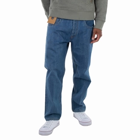Breathable Travel Outfit Brunch Outfit Great Base Craig Green Men's Washed Indigo Fluffy Hole Jeans