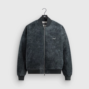 Kith Chenille Avery Bomber Jacket - Simple Breathable Mesh Panels