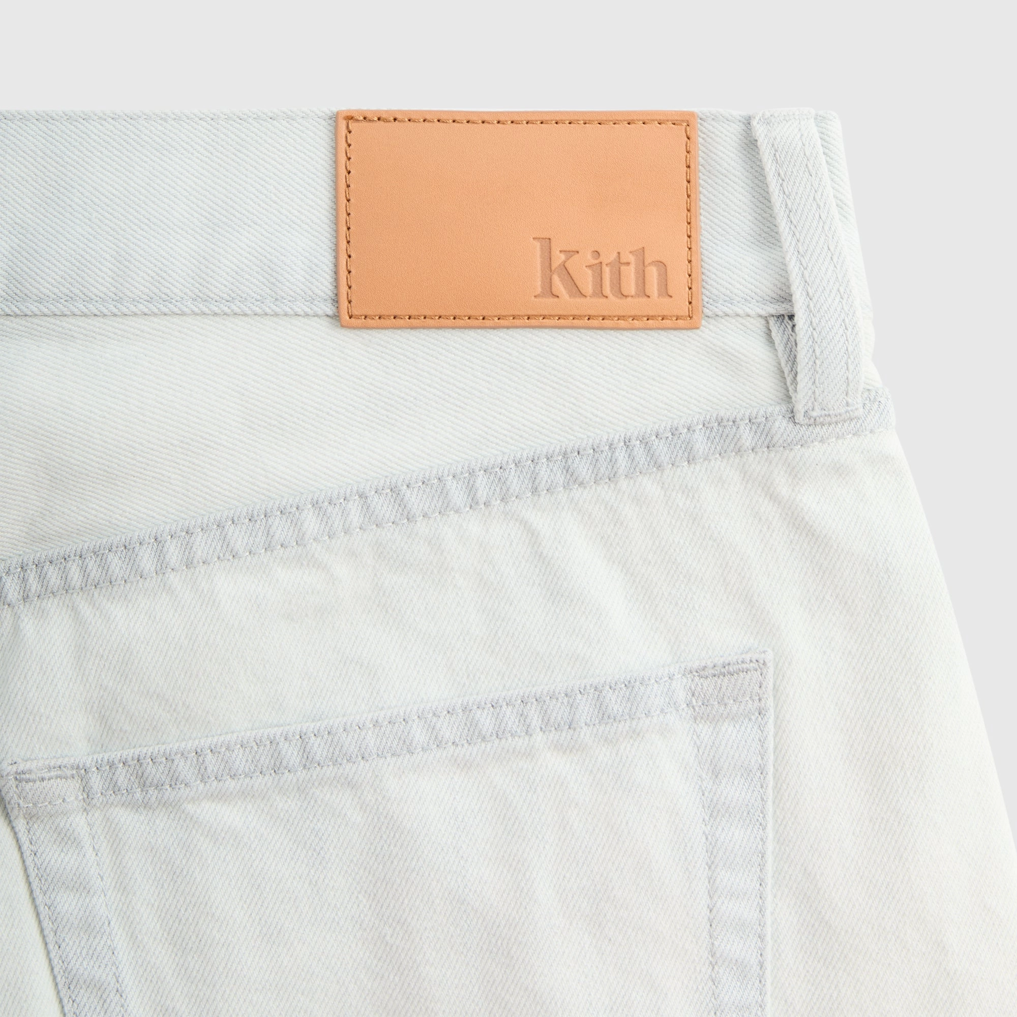 Kith The Webster Chill Jean - Eden Wash Flat Lock Seams Comfortable Layering