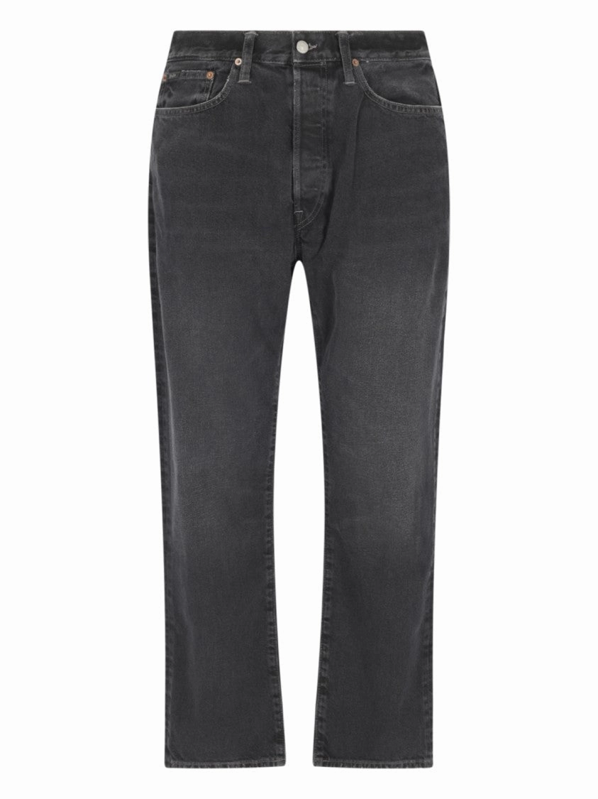 Minimal Outfit Straight Jeans ?C Black