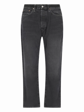 Straight Jeans ?C Black fade resistant color Chill Mode