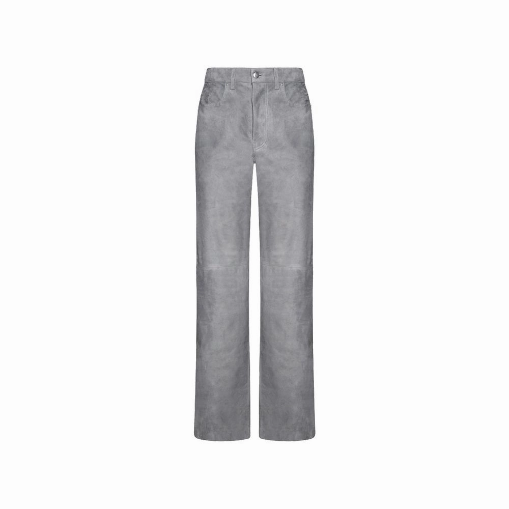 Amiri Leather Men's Pants Anytime Fit Minimal Shrinkage Fabric