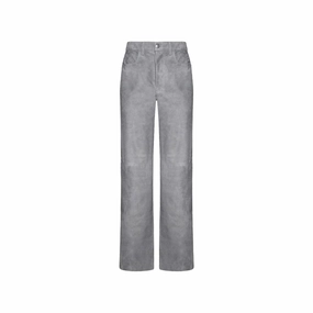 Amiri Leather Men's Pants Anytime Fit Minimal Shrinkage Fabric