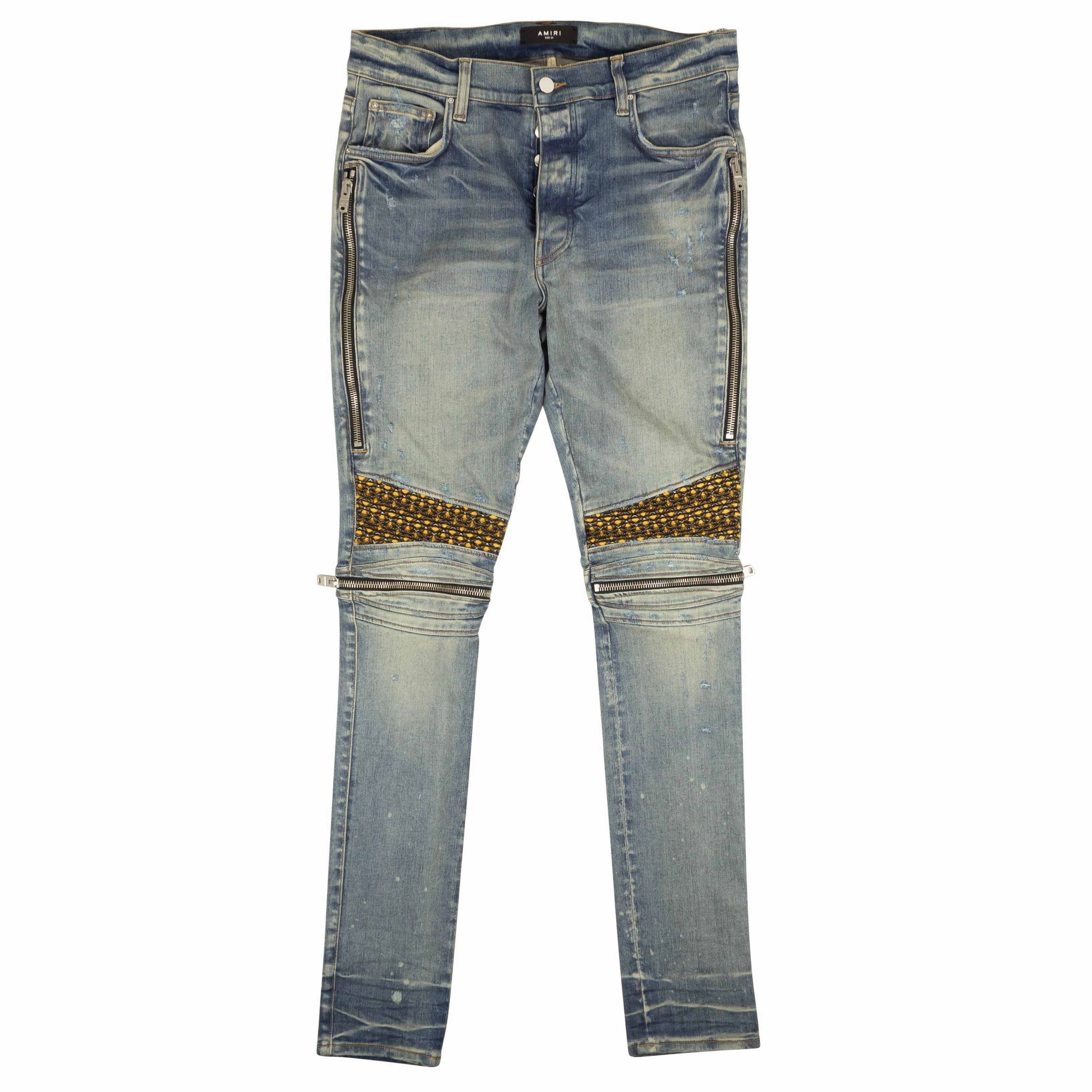 Amiri Mx2 Velvet Pj Jeans - Clay Indigo Chill Style Neutral Piece