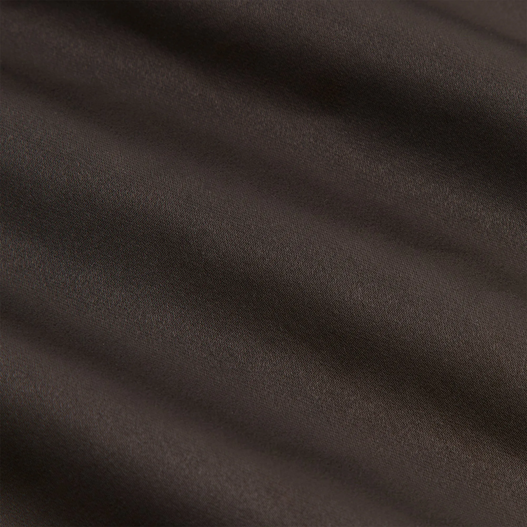 Contrast Stitch Minimalist Design &Kin Washed Satin Landon Souvenir Shirt - Kindling