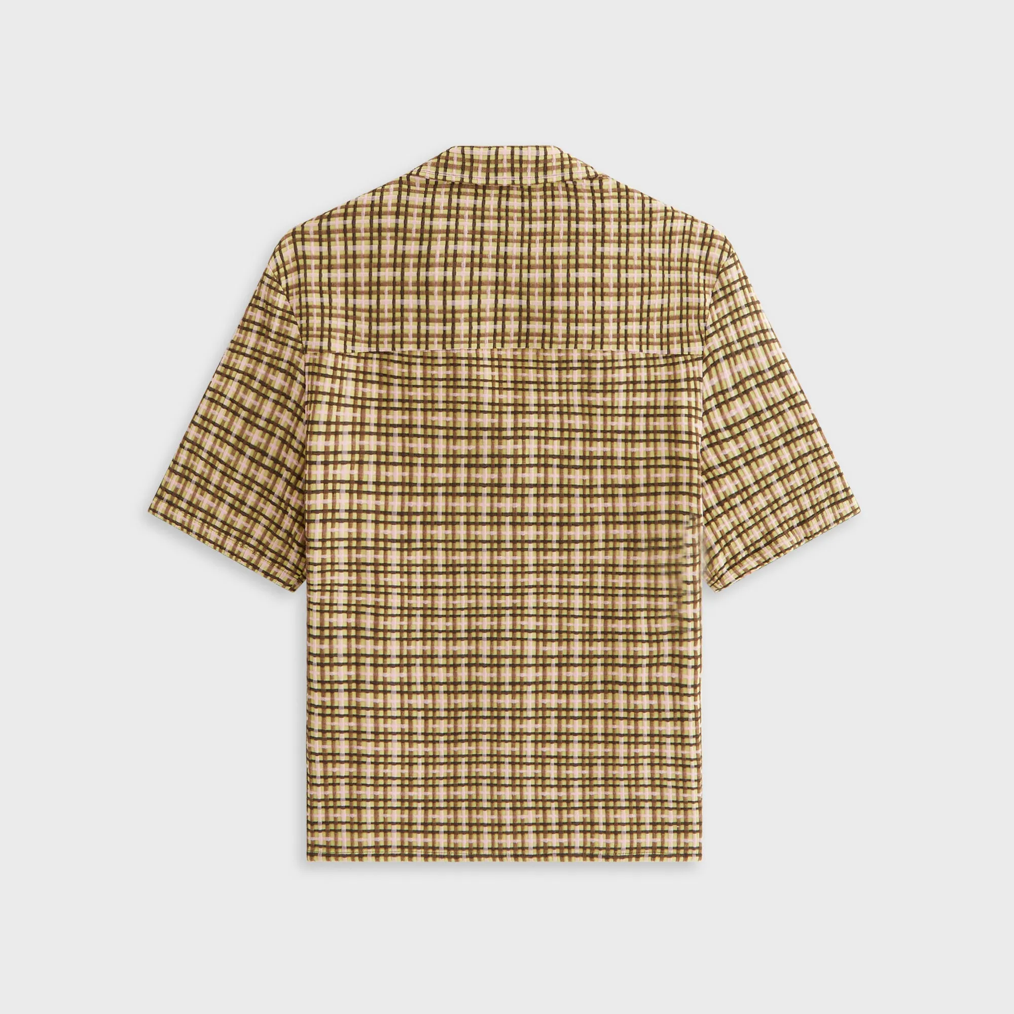 Kith Women Elena II Bubble Check Shirt - Protea Work From Home