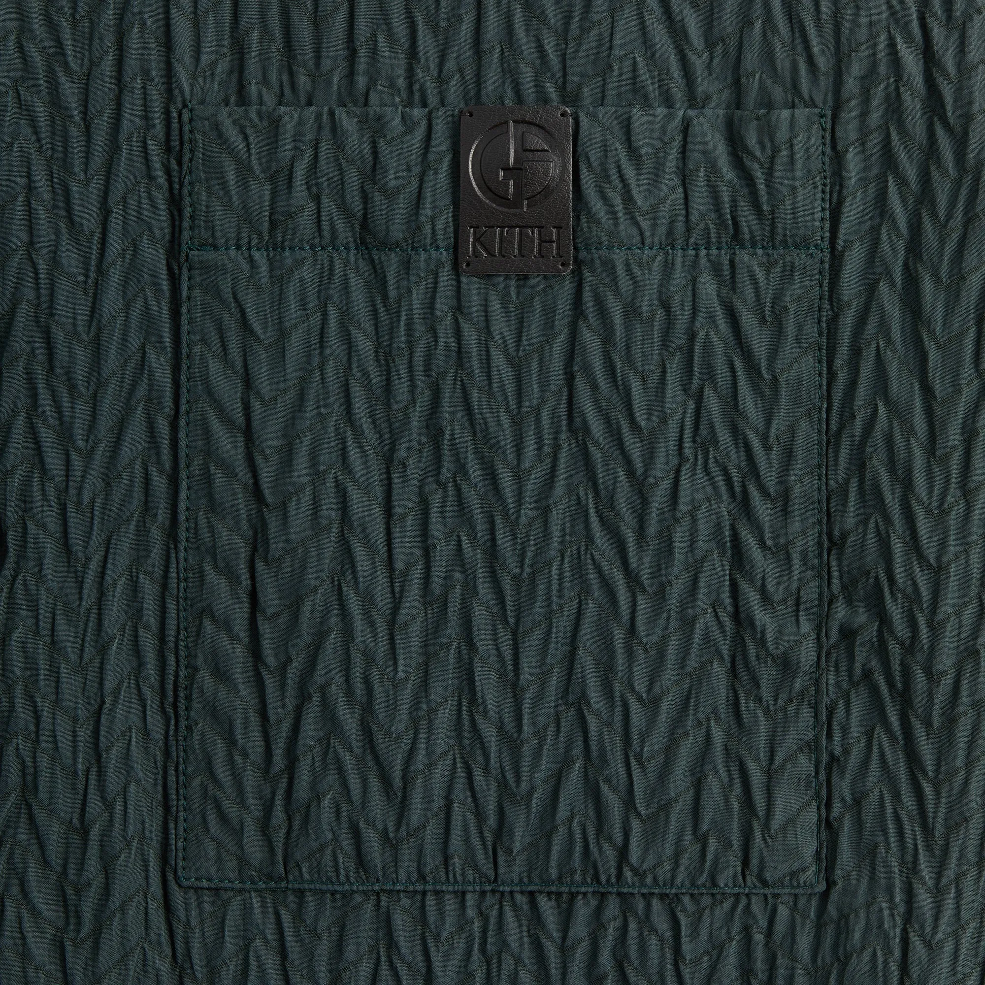 Giorgio Armani & Kith Raf Dolman Buttondown - Stadium Earthy Hue Checkered Look