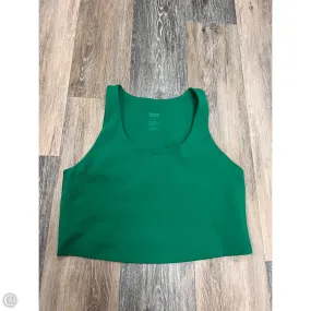 Athletic Tank Top By Girlfriend Collective In Green, Size: Xl DroppedShoulder Temperature Regulating Textile