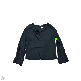 Blouse Long Sleeve By Vince In Black, Size: L BondedSeamTechnology