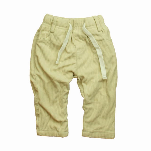 Easy Care Fabric Finish Cozy Look Little Bipsy Boys Ivory Corduroy Pants