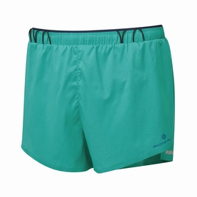 Gore-Tex Compression Support Grid Ronhill | Men's Tech Race Short - Deep Laguna/Seafaring