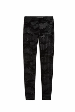 Girl's Pattern Skinny Pant In Camo LowProfileTopstitching