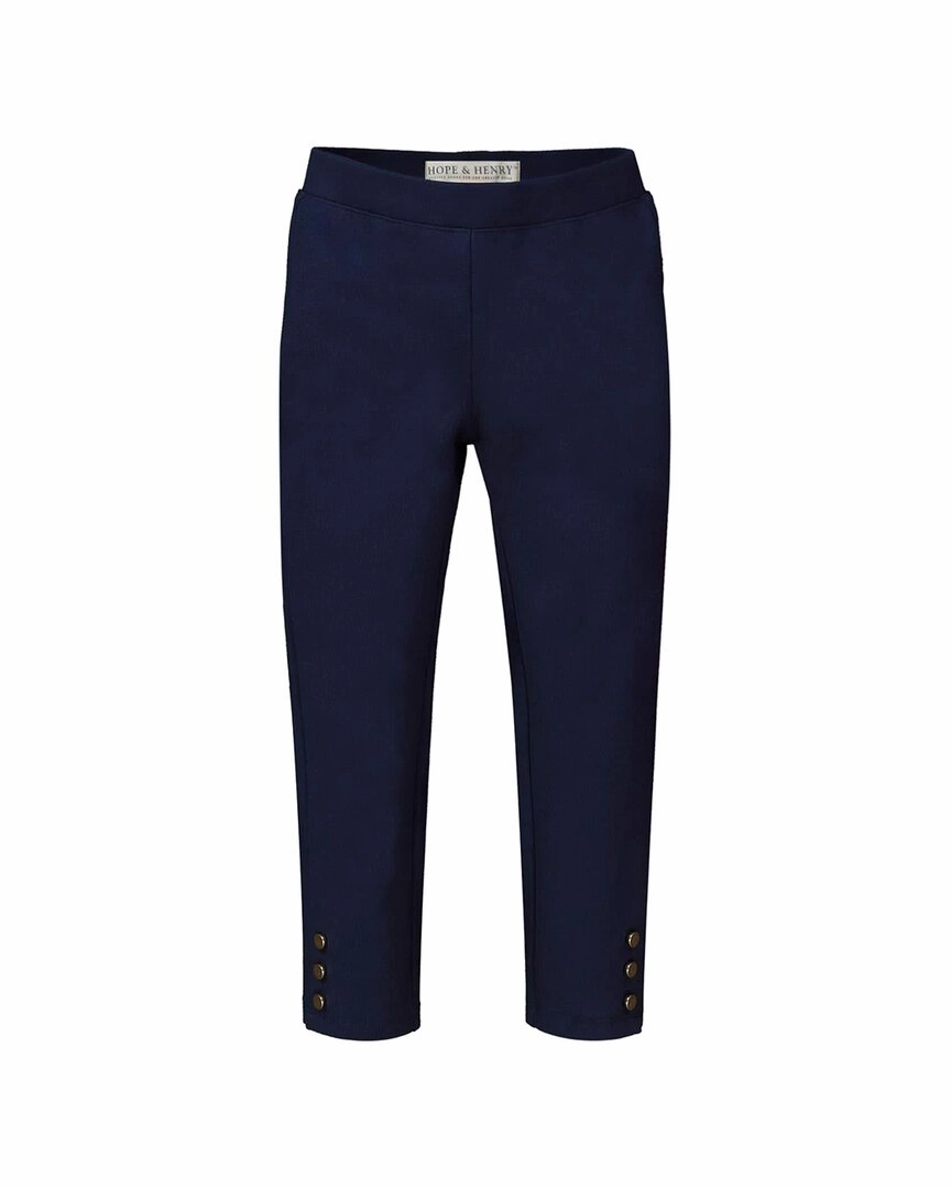 Hope & Henry Three-Button Ponte Pant Dynamic Fit