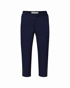 Bi Stretch Fabric Hope & Henry Three-Button Ponte Pant