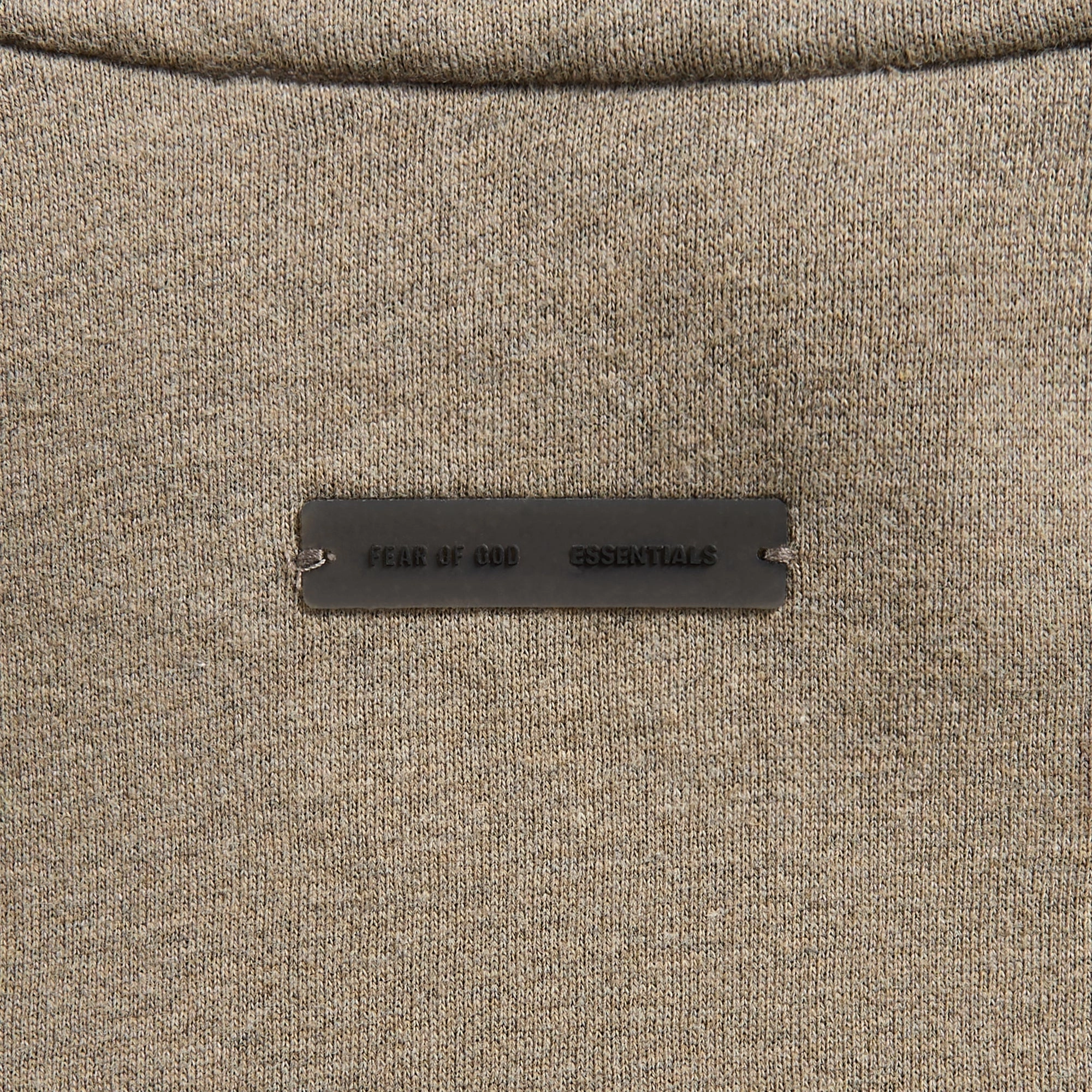 Hooded style Hypoallergenic Textile Essentials Modern Fit Fleece Track Jacket - Homestead Heather