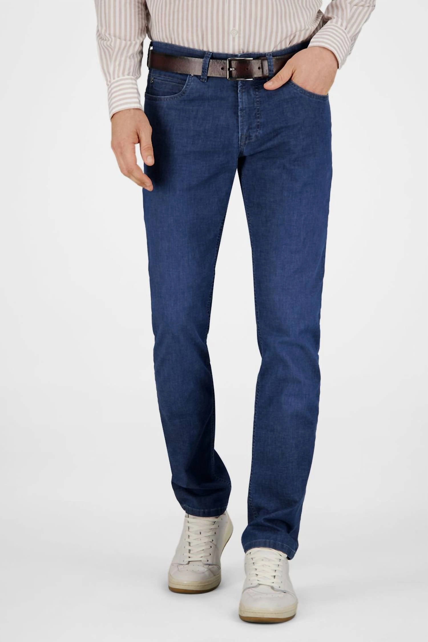 Men's Bradley Denim Jean In Bleach Holiday Vibes Athlete Fit Easy Style