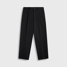 Comfortable Look Wear ReinforcedHemline Barena Trousers Nerio Crielo - Nero