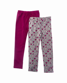 Flapdoodles 2Pk Legging Comfy Design Anti Static Fabric