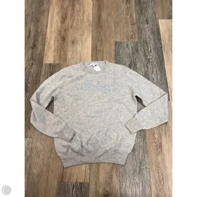 Self Cleaning Coating Compact TravelFriendly Design Sweater Cashmere By LINGUA Franca In Grey, Size: S