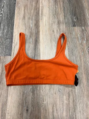 Anti Bacterial Layer Athletic Bra By TNA In Orange, Size: M