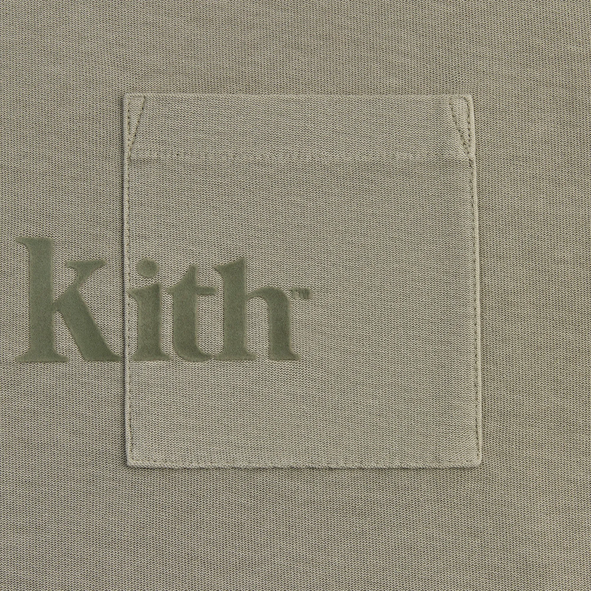 semi-formal style Affordable accessibility Kith Long Sleeve Quinn Tee - Haze
