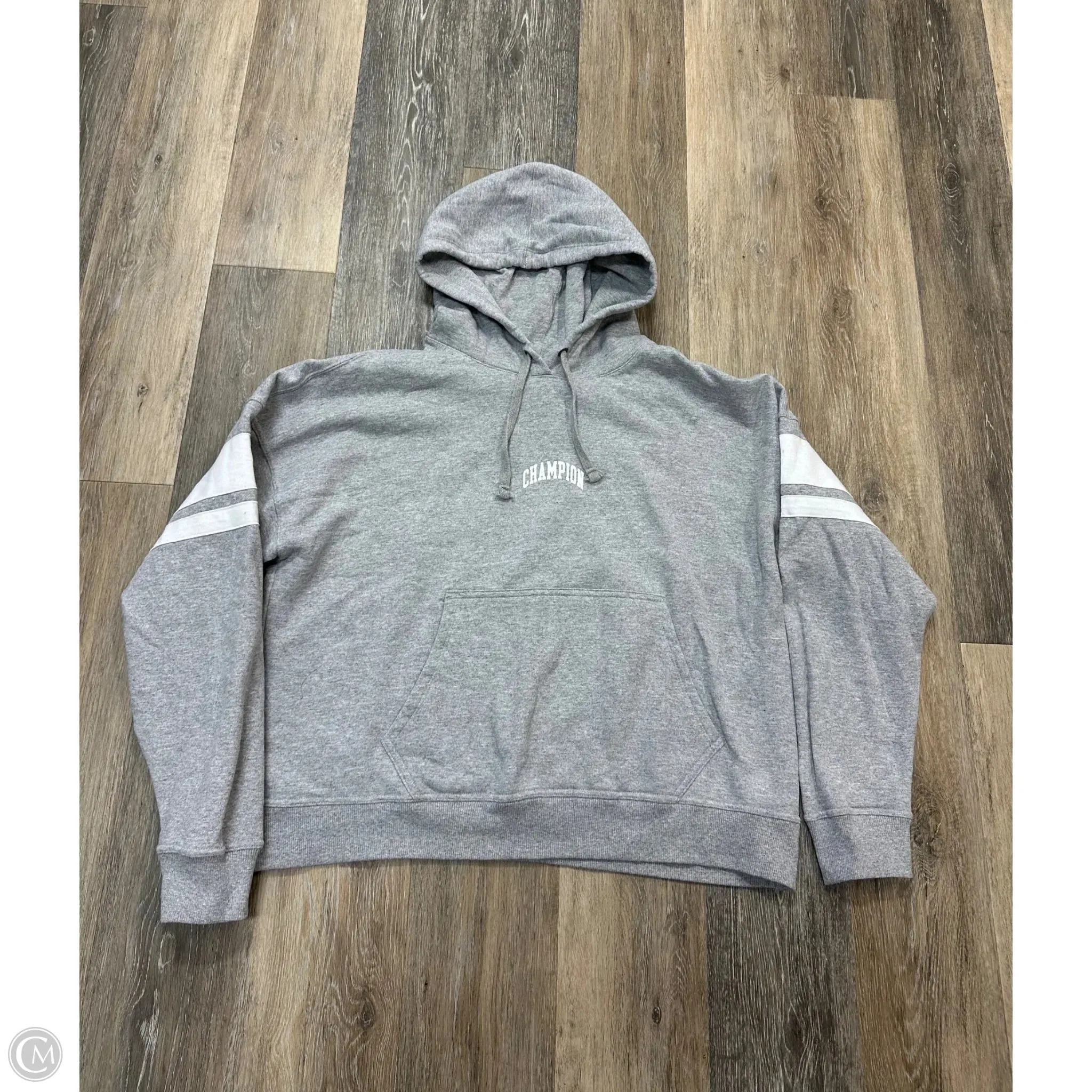 Athletic Sweatshirt Hoodie By Champion In Grey, Size: Xl AntiPilling Professional Wear