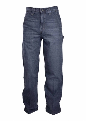 Fire Resistant Modern Carpenter Jeans - Length 34" In Indigo Couple Look Eco Friendly